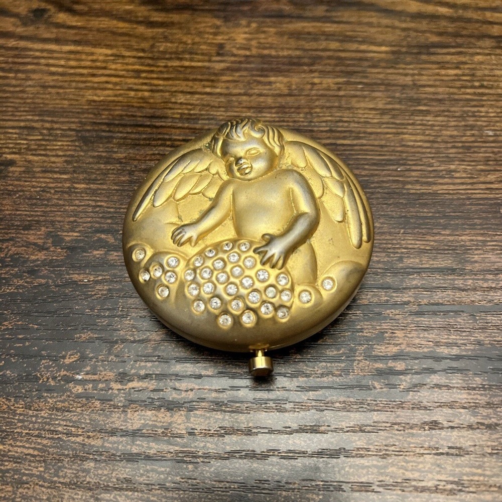 Vintage Estee Lauder December Angel Compact Lucidity Powder Translucent .06